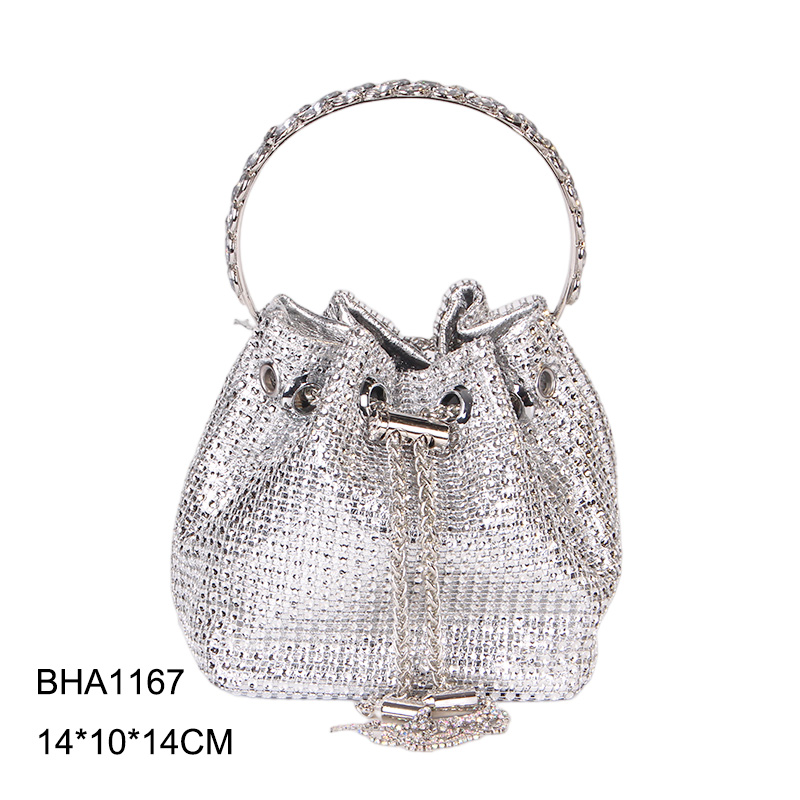 Silver Designer Clutch Luxury Clutch Purse for Wedding
